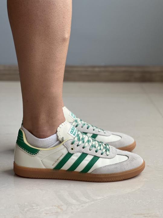 ADIDA.S SAMBA WALES BONNER CREAM GREEN
