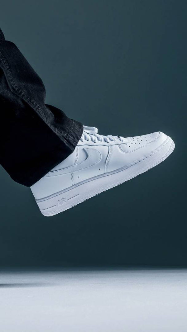 Nik.e Air Force 1 Leather UA Quality With EXtra Bottle Lace Keychain Dust Bag & Og Box