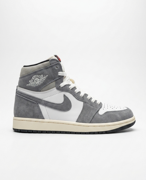 NIK.E AIR JORDAN 1 HIGH WASHED BLACK SEMI UA