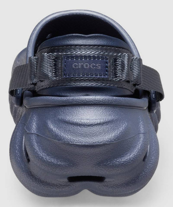 Croc.s Echo Clogs Navy Blue With Og Box And Carry Bag