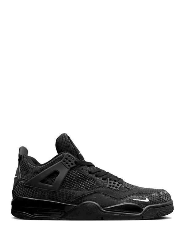 Nikee Air Jordan 4 Retro Black Snakeskin Edition