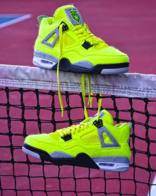 Nikee Air jordan 4 Lets Play Tennis Semi Ua