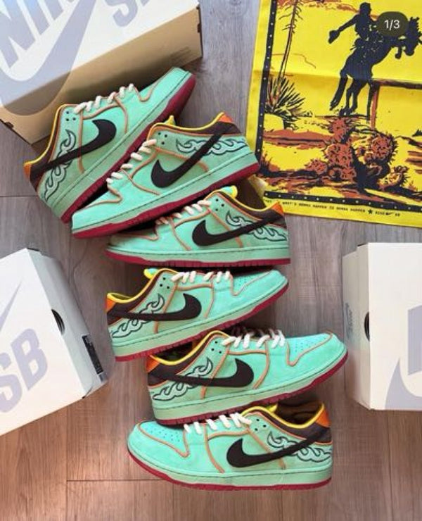 Nike Sb Dunk Low Rodeo Tourmaline Ua Quality