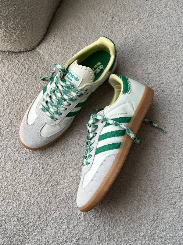 ADIDA.S SAMBA WALES BONNER CREAM GREEN