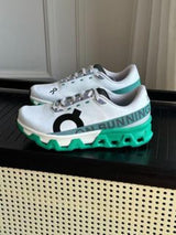 On Cloud Monster Hyper White Green