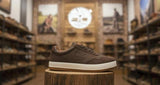 TIMBERLAND BROWN WHITE  LEATHER SNEAKER 2025