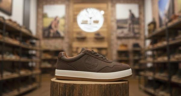 TIMBERLAND BROWN WHITE  LEATHER SNEAKER 2025