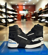 PHILIP PLEIN Multi Leather High Top Sneakers