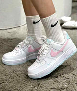 Nikee air force 107 white foam pink