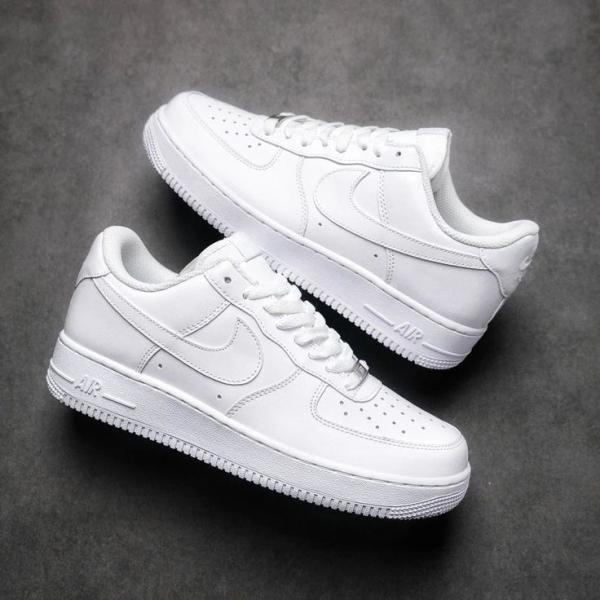 Nik.e Air Force 1 Leather UA Quality With EXtra Bottle Lace  Keychain Dust Bag & Og Box
