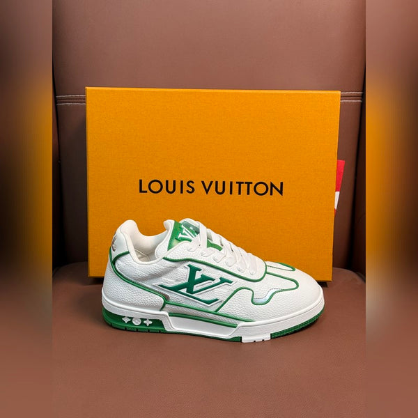 LOUI.S VUITTON TRAINER 2026 WHITE GREEN