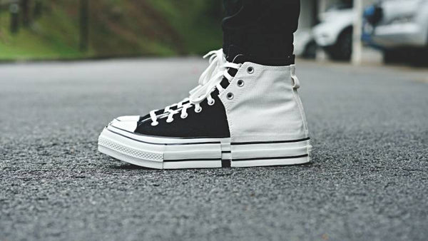 Convers x Feng Chen Wang Chuck 70 2-in-1 High Ivory Black