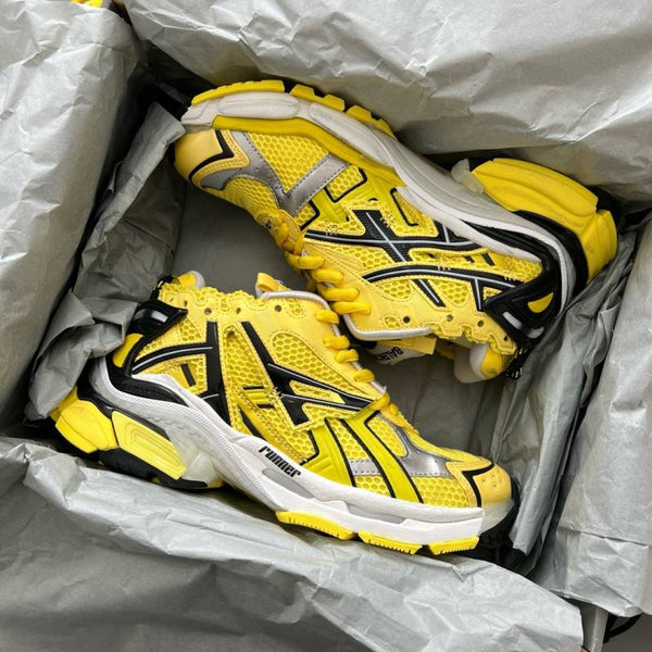 BALENCIAG.A RUNNER YELLOW BLACK SNEAKER