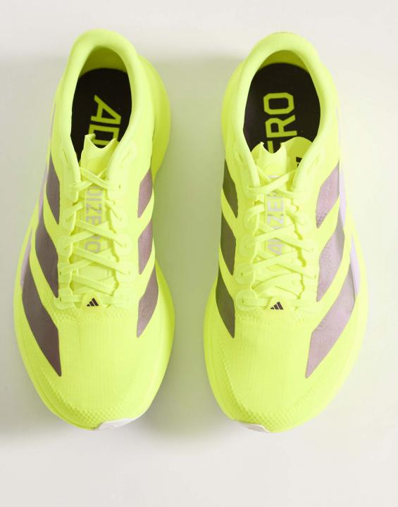Adida.s Adizero Evo SL Solar Yellow Plum Green