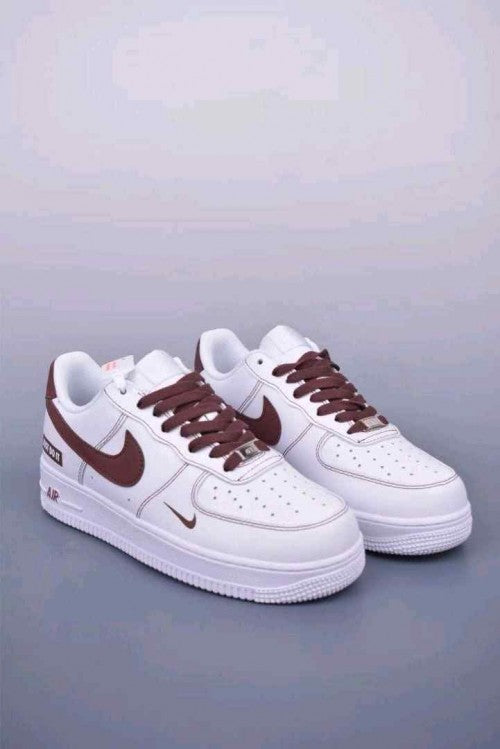 NIKKE AIR FORCE 1 07 JUST DO IT MAROON