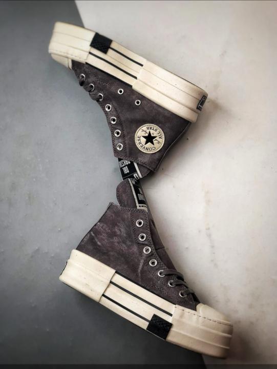 CONVERS.E DRKSTAR CHUCKS TYLOR ALL STAR RICK OWENS OVERDYE CONCRETE