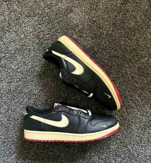 NIK EE air jordan 1 low bike x nigel sylvester better with time semi ua