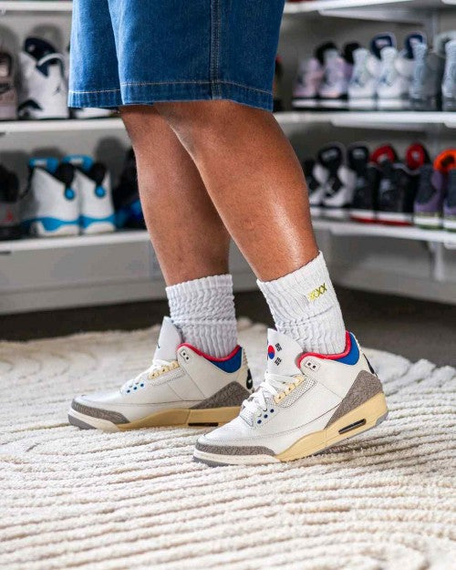 NIK EE air jordan 3 seoul 2.0 grey cement