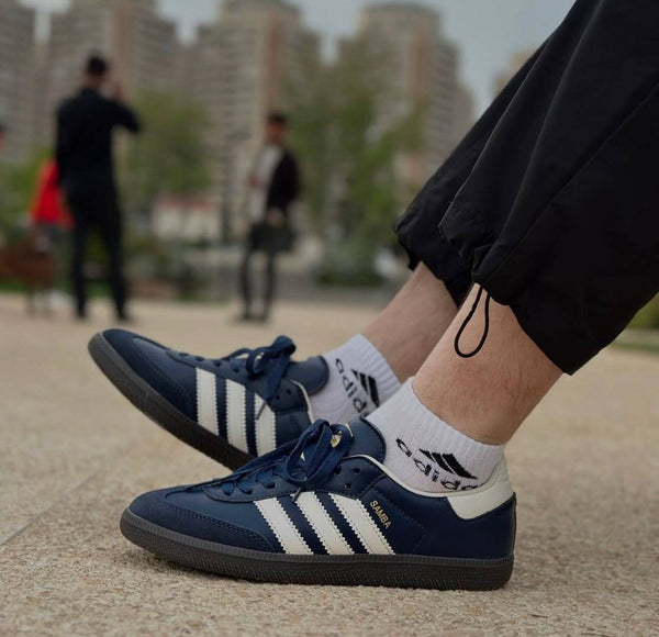 ADIDA.S SAMBA NAVY NIGHT GUM MENS FIX