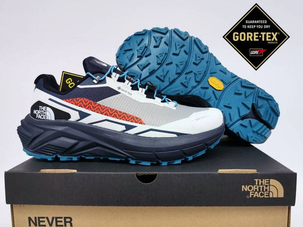 The North fac.e Vectiv Gore Tex blue