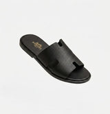 HERME.S IZMIR BLACK SLIDE NO RETURN 616