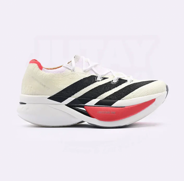 Adida.s Adizero Prime X3 Strung White Red running shoe