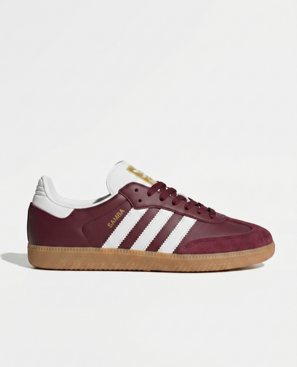 ADIDAA.S SAMBA MAROON WOMENS FIX