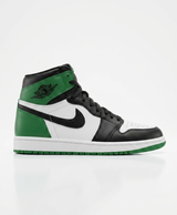 NIK.E AIR JORDAN 1 RETRO HIGH LUCKY GREEN SEMI UA
