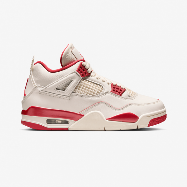 NIK.E AIR JORDAN RETRO 4 VALENTINES SIERRA RED