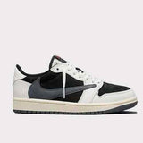 NIK EE AIR JORDAN 1 LOW X TRAVIS SCOTT GREY FOG
