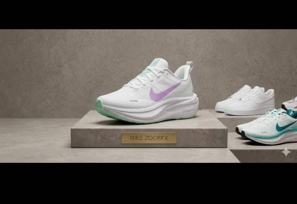 Nik.e Zoom X Running White Purple smiley