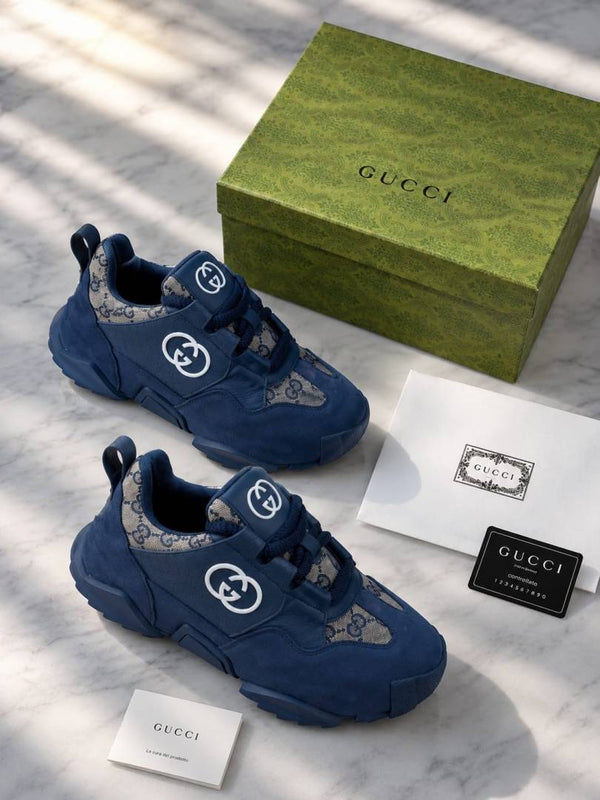 GUUCCI RYTHON GG MONOGRAM BLUE GREY 2026