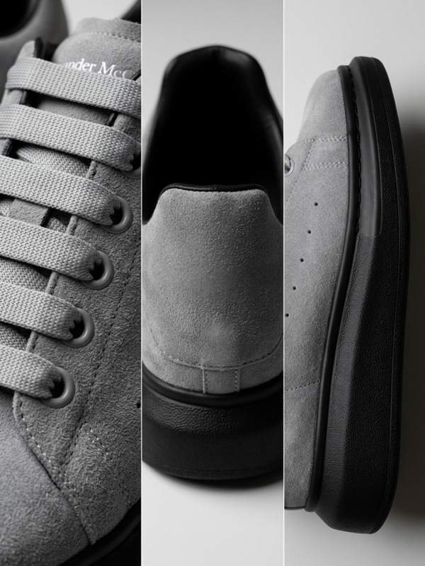 Alexander McQuueen All Suede Grey