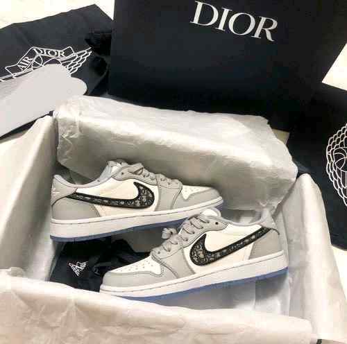 Nik ee air jordan 1 low diorr premium semi ua