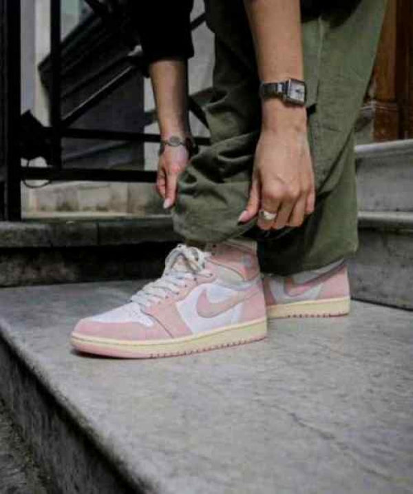 Nik EE air jordan 1 high washed pink semi ua