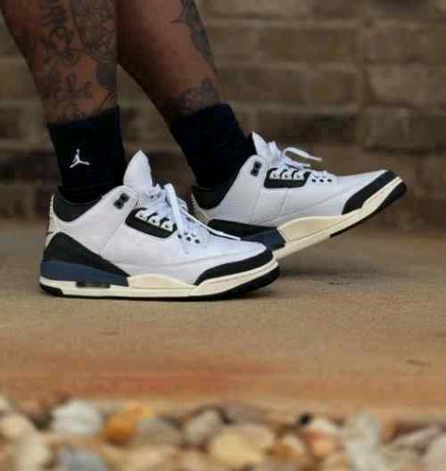 NIK EE air jordan 3 x a ma maniere diffused blue
