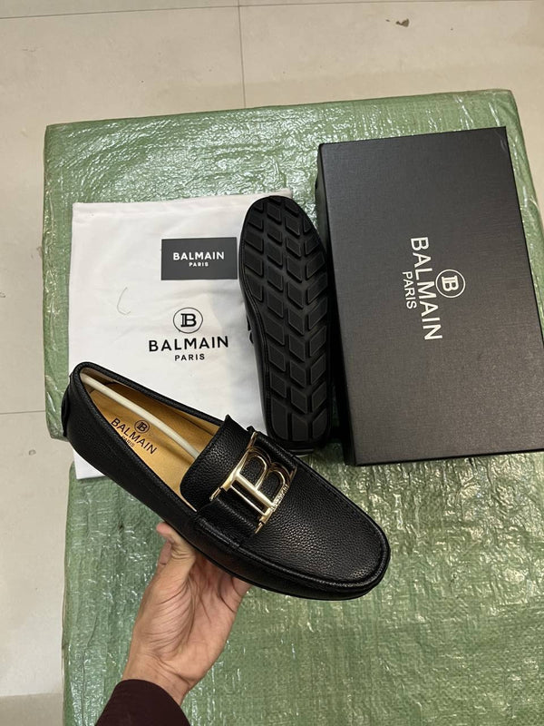 Ballmain Premium Loafers Surplus Calf Leather Quality With All Accessories HX010