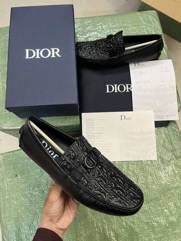 Dio.r Odeon Premium Loafers Surplus Calf Leather Quality With All Accessories HX017