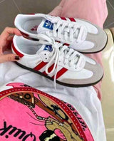 Addida s Samba OG White Red Women