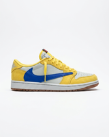 NIK.E AIR JORDAN 1 LOW TRAVIS SCOTT CANARY