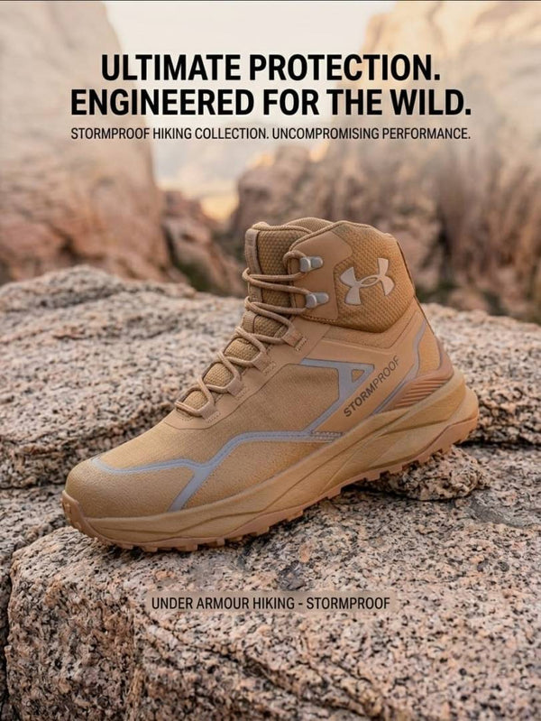 Under Armou.r Storm Proof boots Tan
