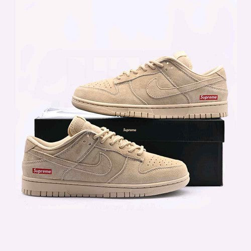 Nikee SB Dunk Low x Supreme Beige