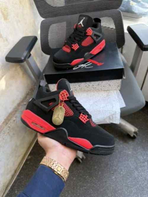 Nikee air jordan 4 red thunder semi ua