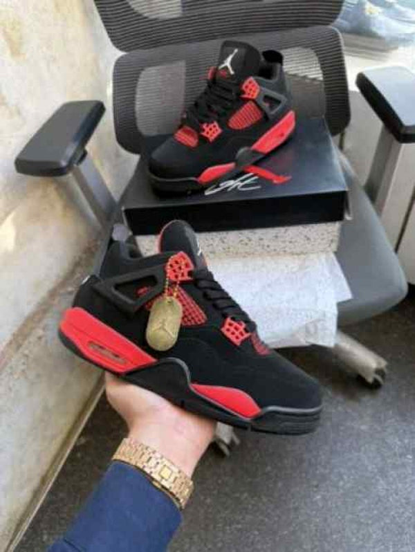 Nikee air jordan 4 red thunder semi ua
