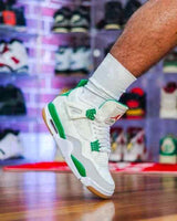 Nikee air jordan 4 pine green semi ua
