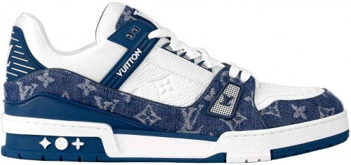 LOUISS  VUITTONN TRAINERS MONOGRAM DENIM