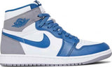 Nikee air jordan 1 true blue semi ua