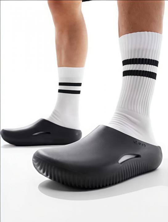 Croc.s mellow recovery clog Black with og box carry bag