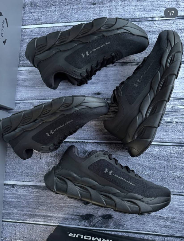 Under Armou Halo Racer Running Black