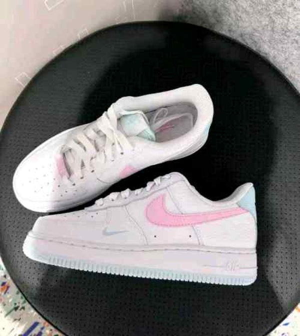 Nikee air force 107 white foam pink